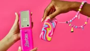 HMD Barbie flip feature phone